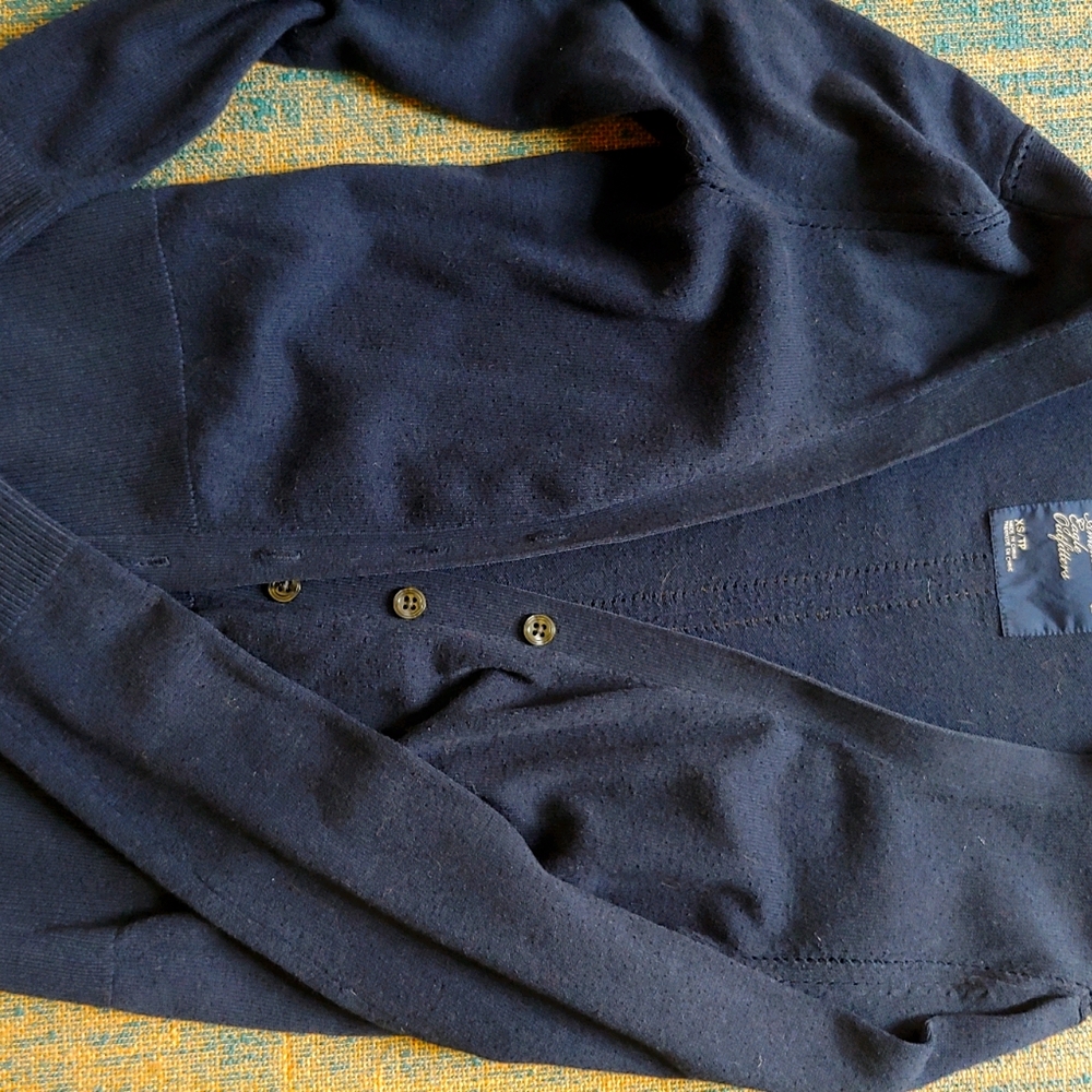 Womens Navy Cardigan